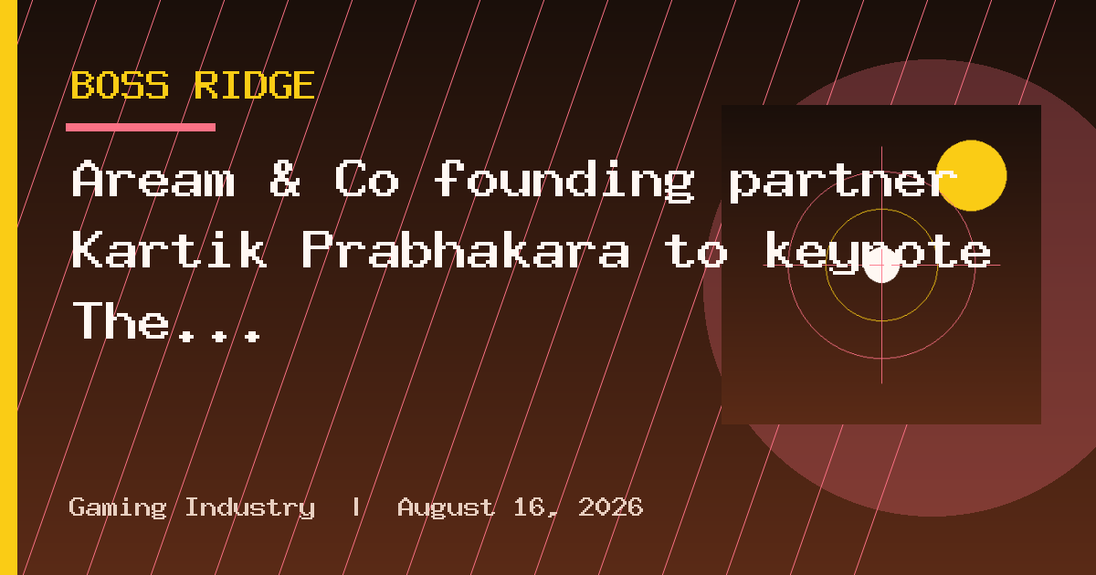 Aream & Co founding partner Kartik Prabhakara to keynote The Funding Formula