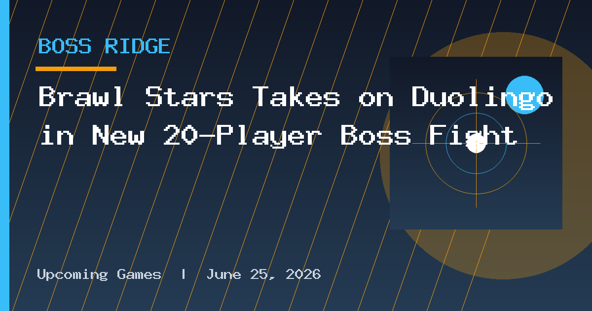 Brawl Stars Takes on Duolingo in New 20-Player Boss Fight