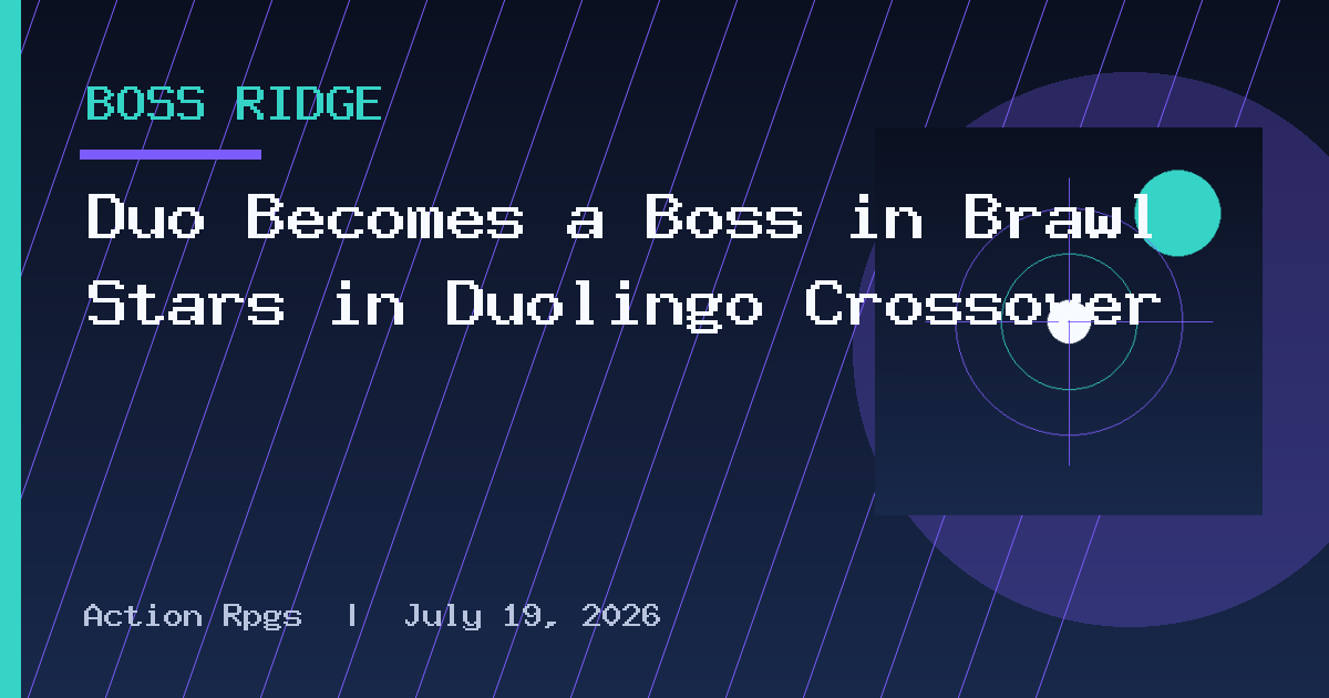 Duo Becomes a Boss in Brawl Stars in Duolingo Crossover