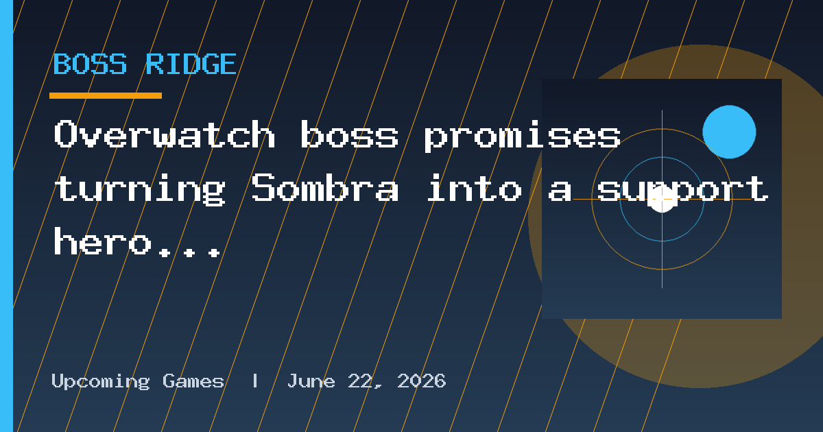 Overwatch boss promises turning Sombra into a support hero won't remove "her